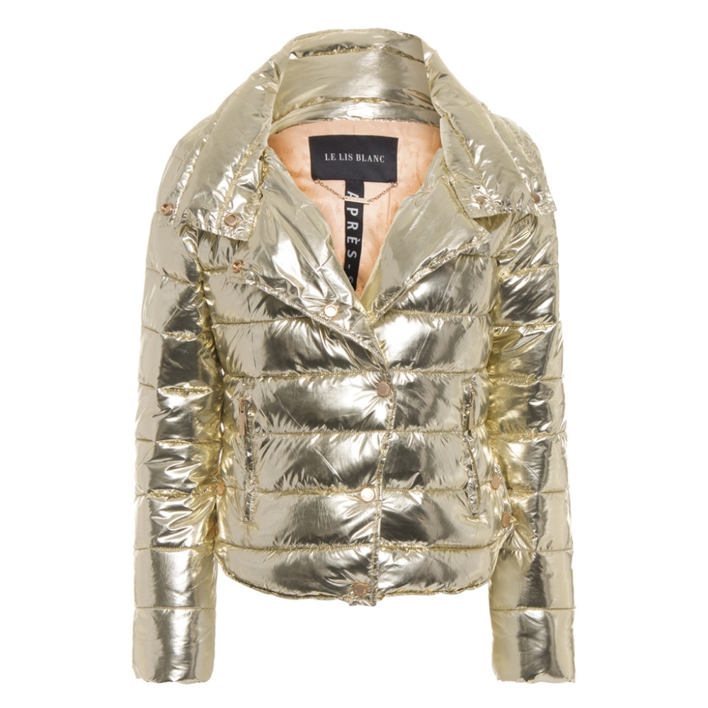 Gold Puffer Jacket